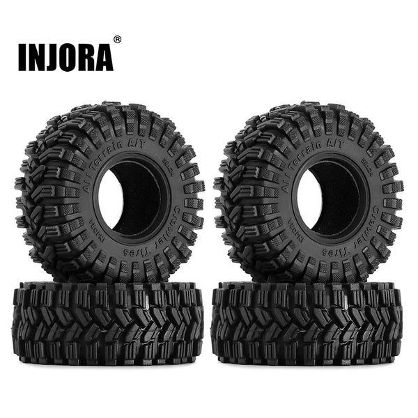 INJORA 1.0" 58*24mm King Trekker A/T Tires (T1017)