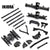 INJORA Axle Housing Servo Stand Transmission Mount Case Chassis Links for Axial SCX24