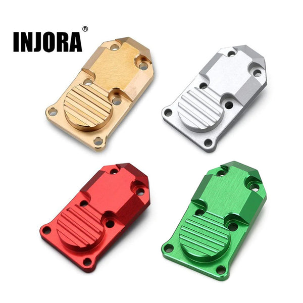 INJORA Aluminum/Brass Diff Cover for Axial SCX24 AX24