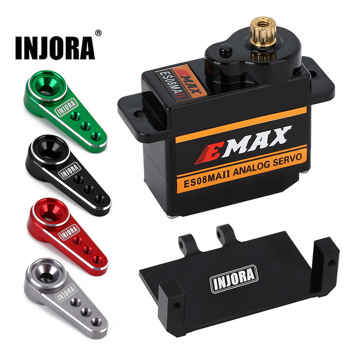 INJORA Emax servo and 4 servo horns