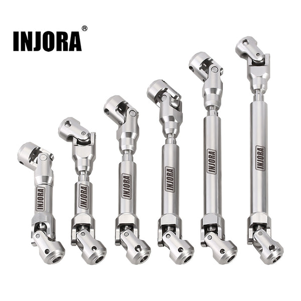 INJORA Stainless Steel Heavy-Duty Drive Shaft for 1/10 RC Crawler
