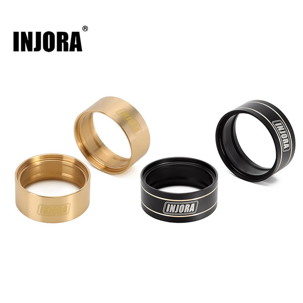 INJORA 94g/pcs Brass Internal Beadlock Ring Clamp Rings for 1.9" Wheel Rims