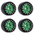 INJORA 1.0" 6-Spokes CNC Aluminum Beadlock Wheel Rims for 1/24 RC Crawlers (4) (W1022)