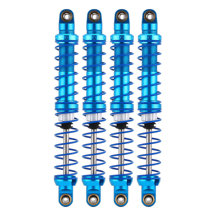 4pcs 110mm blue Oil Adjustable Metal Shock Absorbers front