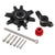 INJORA Black/Red Metal Tire Assembly Disassembly Auxiliary Tool for 1.9 2.0 2.2 Inch Beadlock Wheels