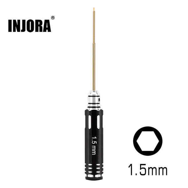 INJORA 1.5mm Hex Screwdriver Tool for Mini RC Crawlers TRX4M SCX24 AX24 FCX24