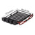 INJORA Roof Rack Luggage Carrier with Spotlights for Axial SCX24 Jeep Wrangler JLU