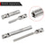 INJORA Stainless Steel Drive Shafts with D Shaped Hole for SCX24 Gladiator Power Wagon