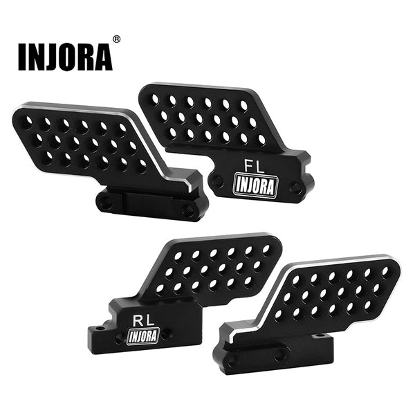 INJORA Aluminum Shock Mounts Towers for 1/18 TRX4M Defender (4M-35)