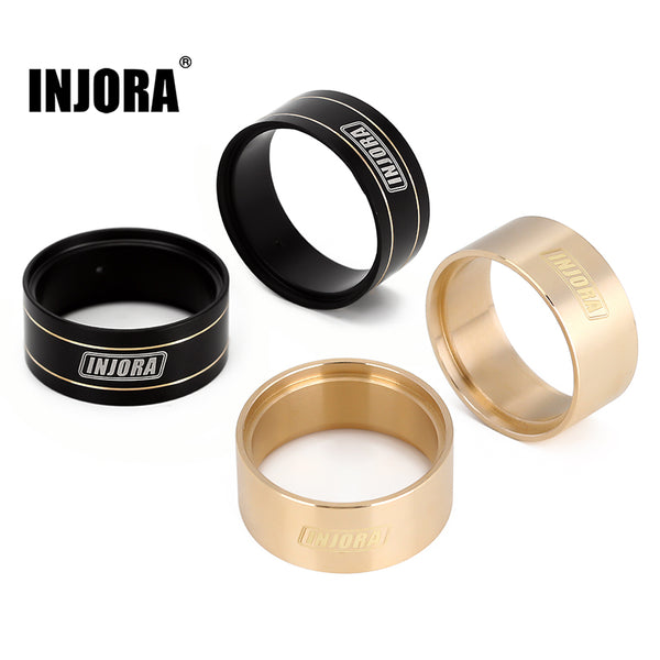 INJORA 12g/pcs Brass Inner Clamp Rings for INJORA 1.0" Wheels & 1.0" Tires