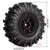 INJORA 1.0" 62*20.5mm Wheel Rims Mud Terrain Tires Set for 1/24 RC Crawlers (4) (W1049-T1007)