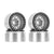 INJORA 1.9" CNC Aluminum Offset -10.4mm Deep Dish Beadlock Wheels for 1/10 RC Crawler (4) (W1950)