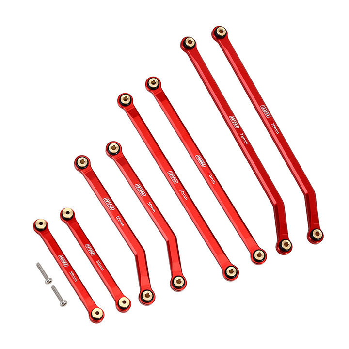 Set collegamenti alto spazio/contrappeso per auto SCX24 AXI00005 Set collegamenti alto spazio/contrappeso per auto SCX24 AXI00005