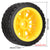 INJORA 4PCS 66*26mm 68*26mm RC Wheel Tire Set for 1/10 Rally Trucks