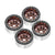 INJORA 1.9" CNC Aluminum Offset -10.4mm Deep Dish Beadlock Wheels for 1/10 RC Crawler (4) (W1950)