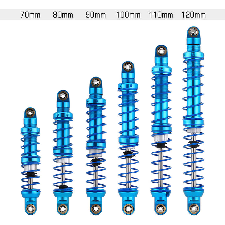 70mm 80mm 90mm 100mm 110mm 120mm blue Oil Adjustable Metal Shock Absorbers