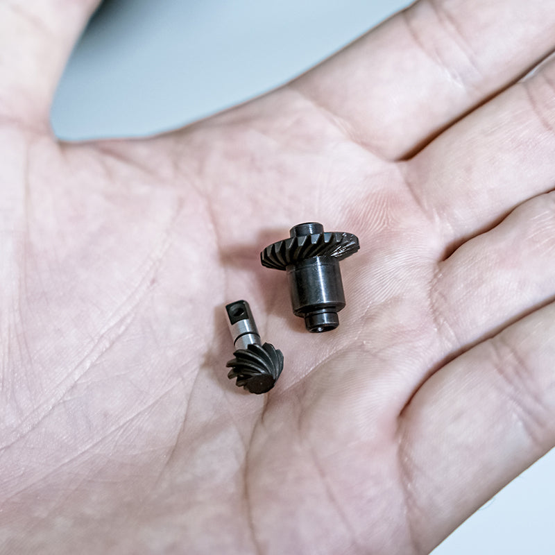 INJORA Overdrive Underdrive Alloy Steel Helical Gears for 1/18 TRX4M