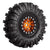 INJORA 1.0" 62*20.5mm Wheel Rims Mud Terrain Tires Set for 1/24 RC Crawlers (4) (W1049-T1007)