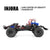 INJORA LCG Carbon Fiber Chassis Kit 5° Angled Frame Girder for 1/18 TRX4M (4M-32 4M-38)
