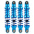 4pcs 70mm blue Oil Adjustable Metal Shock Absorbers front