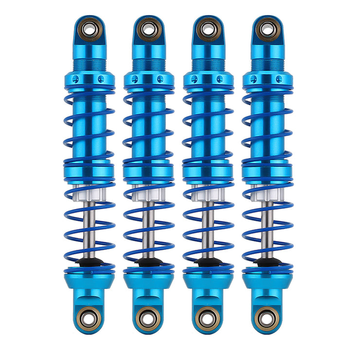 4pcs 80mm blue Oil Adjustable Metal Shock Absorbers front