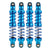 4pcs 80mm blue Oil Adjustable Metal Shock Absorbers front