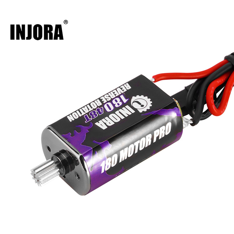 ピロロン INJORA 180 PRO Brushed 48T Purple Motor with Steel Pinion