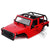 INJORA 313mm 12.3" Wheelbase Jeep Wrangler Convertible Open Car Body for Axial SCX10 90046