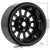 12-Spokes Black Beadlock Wheel Rim back with size markings