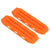 2PCS Orange Plastic Sand Ladder Recovery Boards