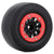 Red Rear Drag Racing Wheel front