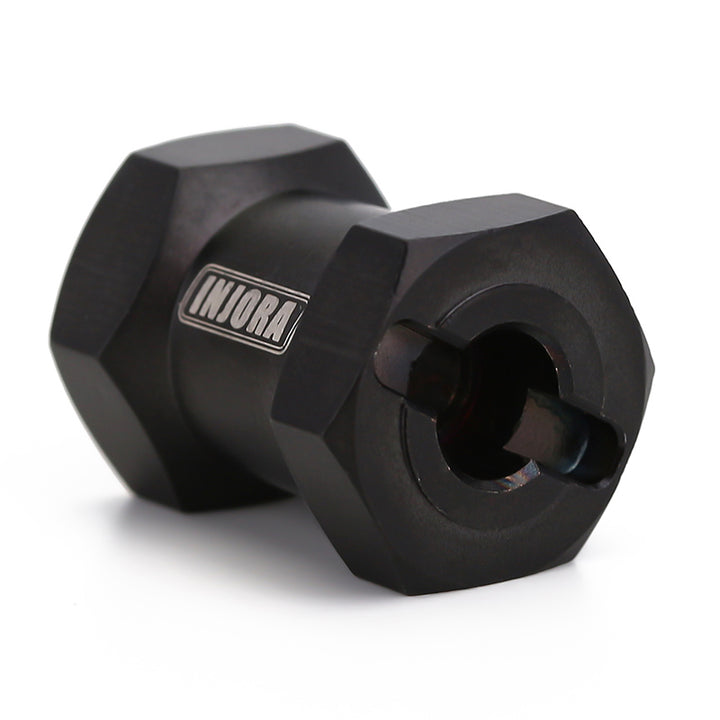 INJORA Brass Wheel Hex Extended Adapter side