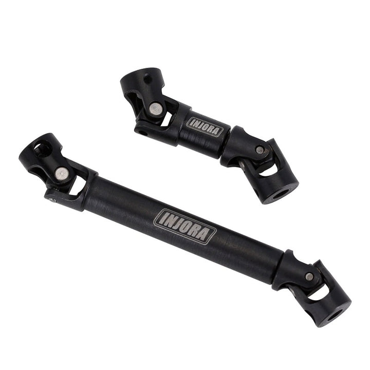 2 scx24 drive shafts with injora logo