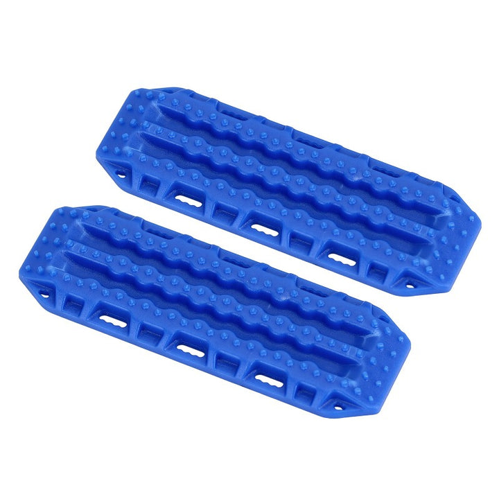 2 pcs blue Plastic Sand Ladder Boards front