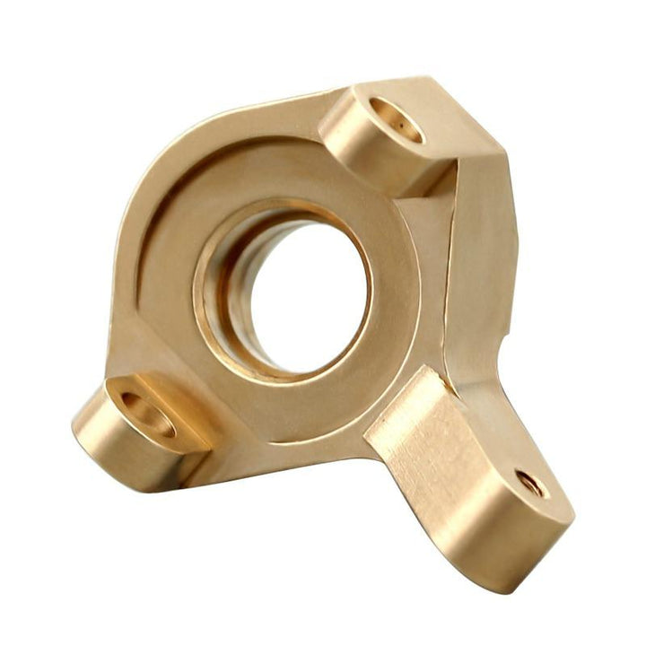 2PCS Brass Front Steering Knuckles, RC Counter Weights for Axial SCX24