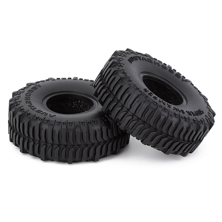 2pcs Super Swamper Rubber Mud Tires side
