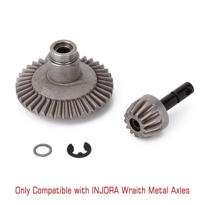 2pcs INJORA Wraith  Axle Metal gears