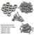Aluminum Alloy Ball Bearings and Screws Set for Axial SCX24