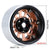 INJORA 4PCS 1.9" 12-Spokes Beadlock Wheel Rim for 1/10 RC Crawler