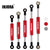 5pcs different length Red INJORA Steering Links