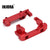 INJORA CNC Red Front & Rear Bumper Mount Servo Stand for Traxxas TRX-4 8237