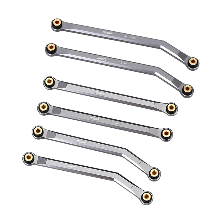6pcs Grey High Clearance Chassis Links set