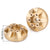 2pcs Brass Wheel Hex Hubs with size marking