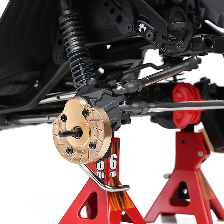 Brass Portal Steering Knuckle on axle
