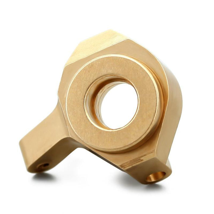 2PCS Brass Front Steering Knuckles, RC Counter Weights for Axial SCX24