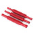 3pcs red Hex Sleeve Screwdriver top