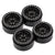 4 pcs Black Beadlock Wheel Rims top