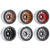 INJORA 4PCS 1.9" 12-Spokes Beadlock Wheel Rim for 1/10 RC Crawler