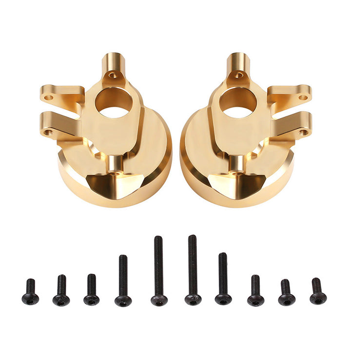 2pcs Brass Portal Steering Knuckles front with 10pcs screws
