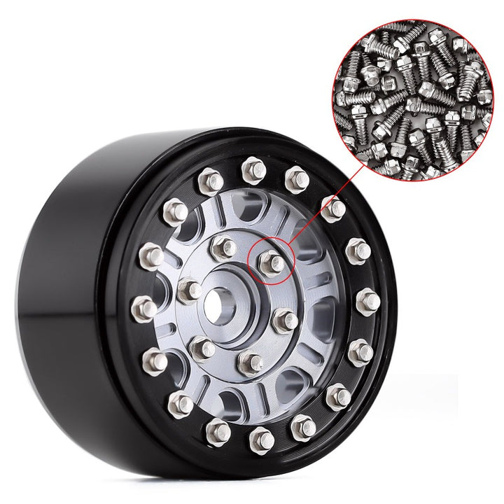 an injora beadlock wheel with Hex Flange Bolts